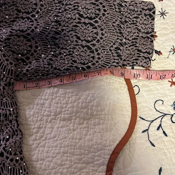 Jessica Howard Black Lace Long Sleeve Dress - Picture 3 of 7